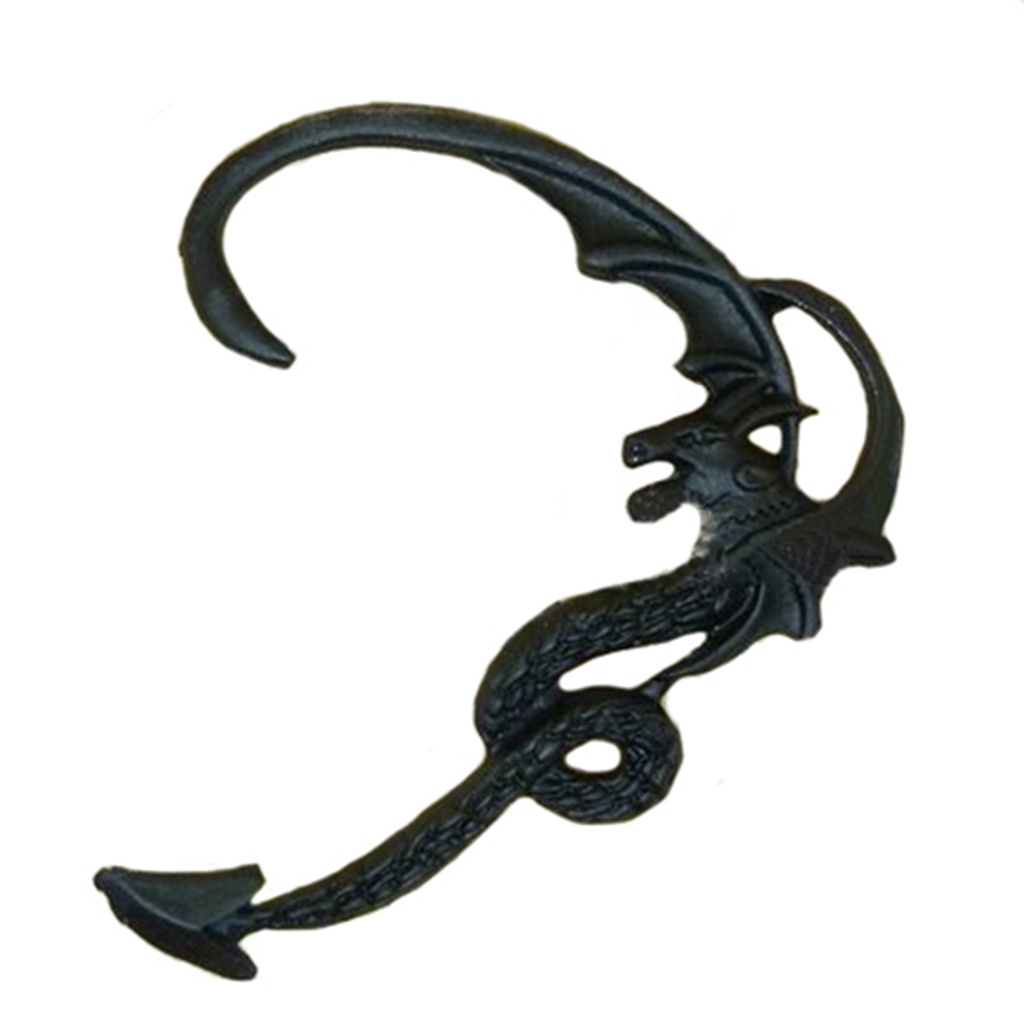 Khuyên vành tai đơn hợp kim hình rồng cá tính sang trọng dành cho nữ