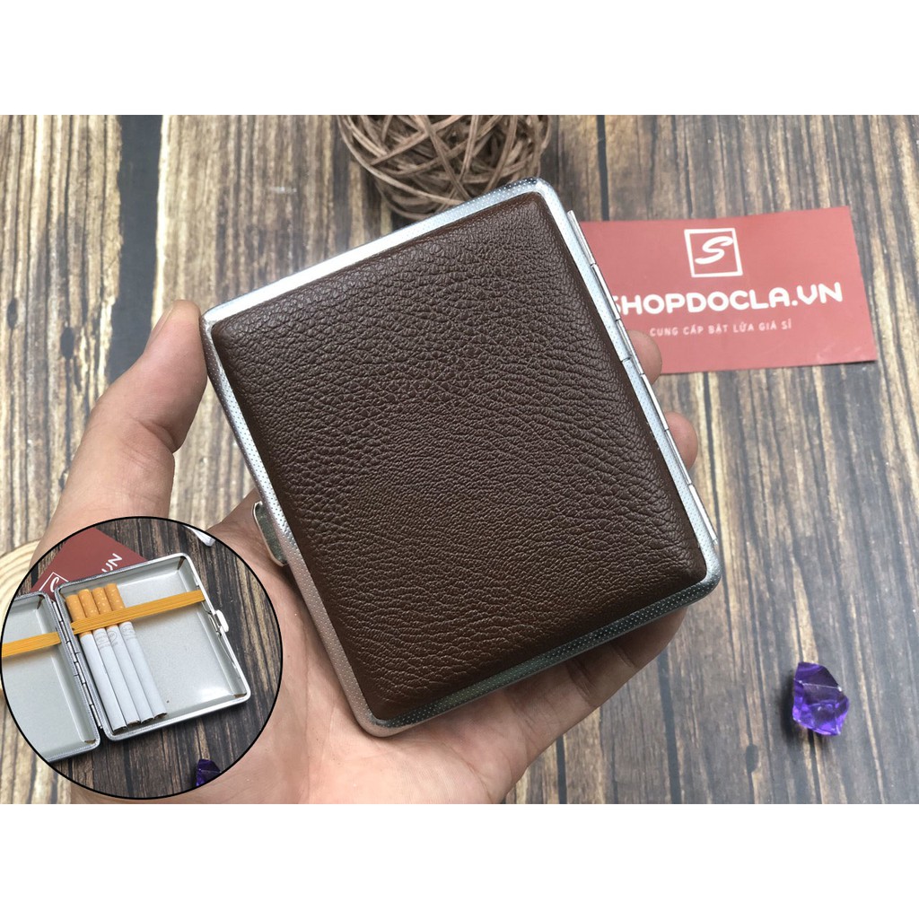 Hộp Đựng thuốc bằng da  sang trọng