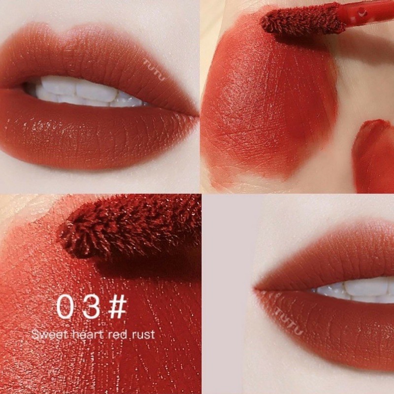 Son kem TUTU Fog matte AROMA đang HOT Trend🤩- tone 1 - 3 - 4 -5