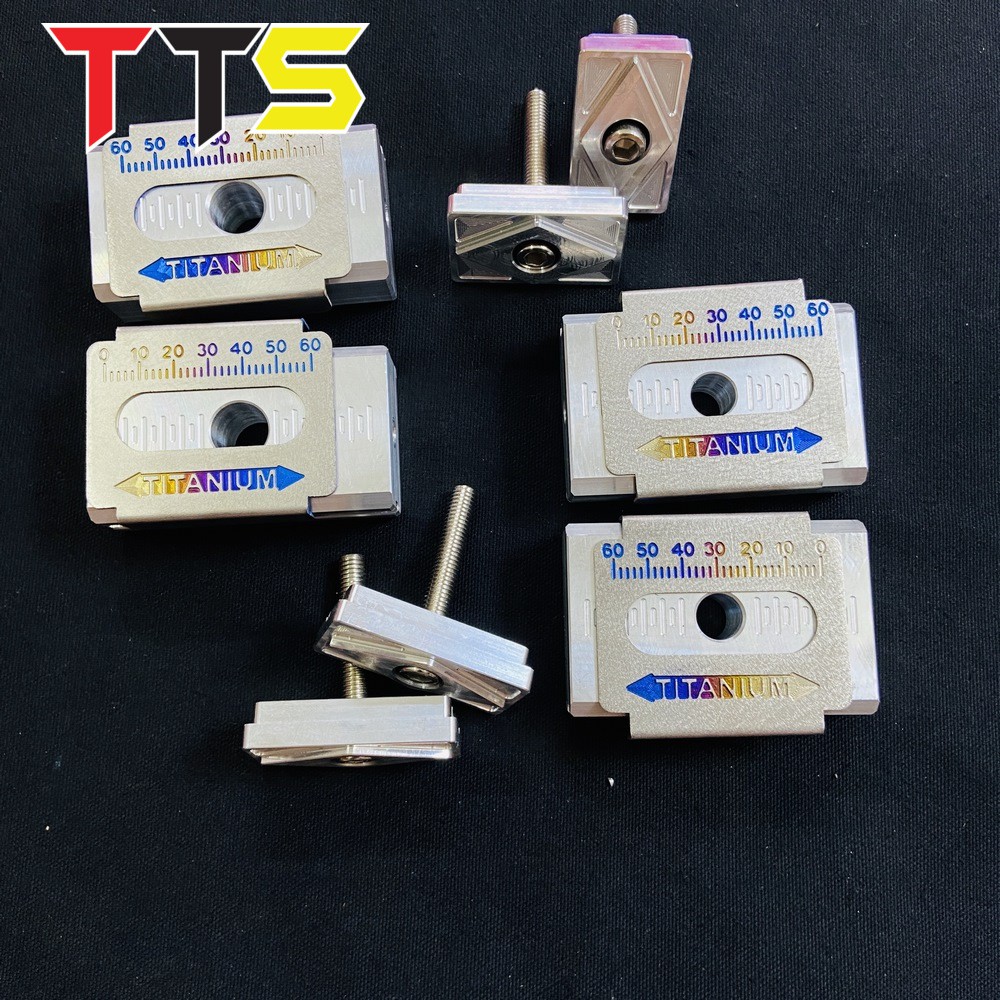 BÁT TĂNG SÊN CNC KÈM NẸP GẮP TITAN GR5 SỬ DỤNG CHO EXCITER, WINNER, SONIC, SATRIA