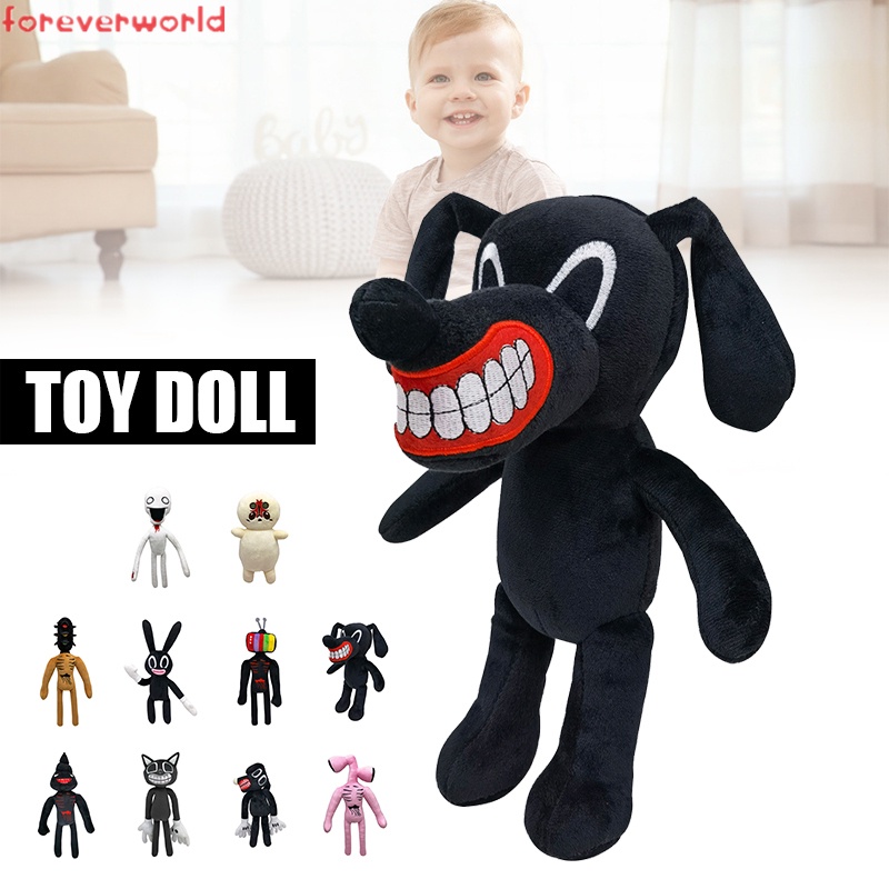 Anime Siren Head Plush Toy Soft Stuffed Doll Juguetes Horror Figures Peluches Toys Birthday Christmas Gifts for Kids