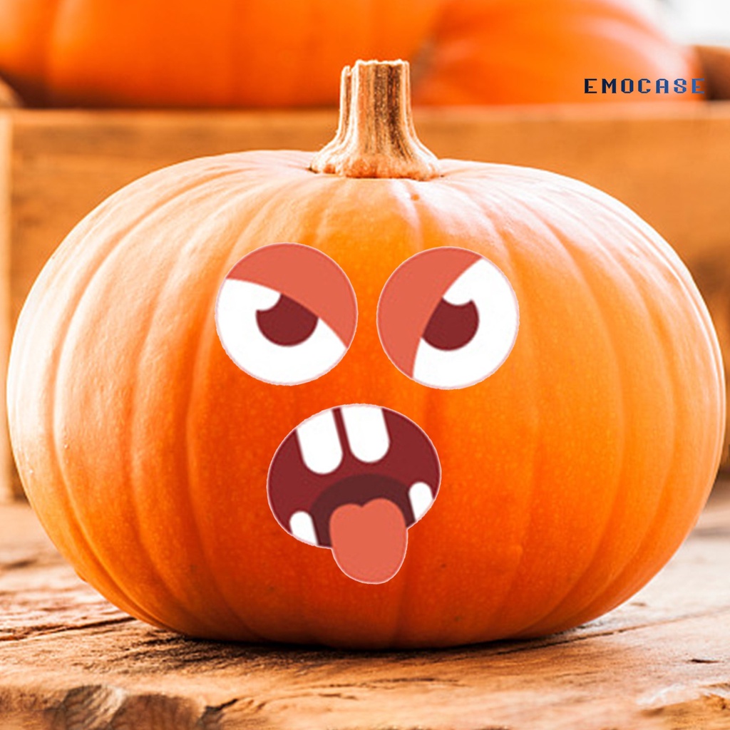 Miếng Dán Trang Trí Túi Kẹo Phong Cách Halloween Độc Đáo