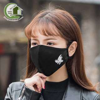 Khẩu trang màu đen Hàn Quốc | BigBuy360 - bigbuy360.vn