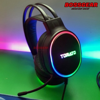 Tai Nghe Gaming Tomato SK29 giả lập âm thanh vòm 7.1 vành tai lớn đệm tai dày mic dài