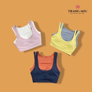 [CÓ MÚT ĐỆM] ÁO BRA TẬP GYM-YOGA-THỂ THAO-CHẠY BỘ SIÊU HOT - TRANG MIU