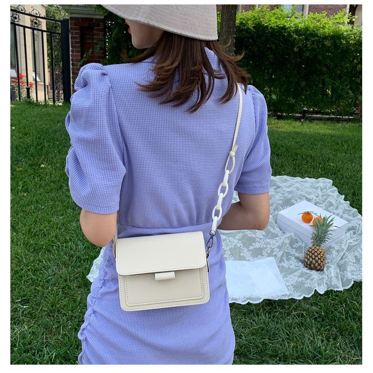 Túi Đeo Chéo Mini Bằng Da Mềm Phong Cách Cơ Bản Thời Trang Cho Nữ JP5