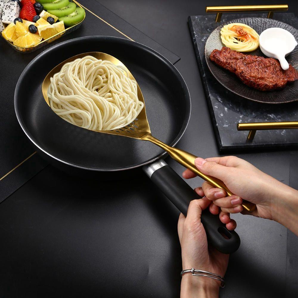Muôi Vớt Khoai Tây Chiên Ráo Dầu Bằng Thép Không Gỉ 304