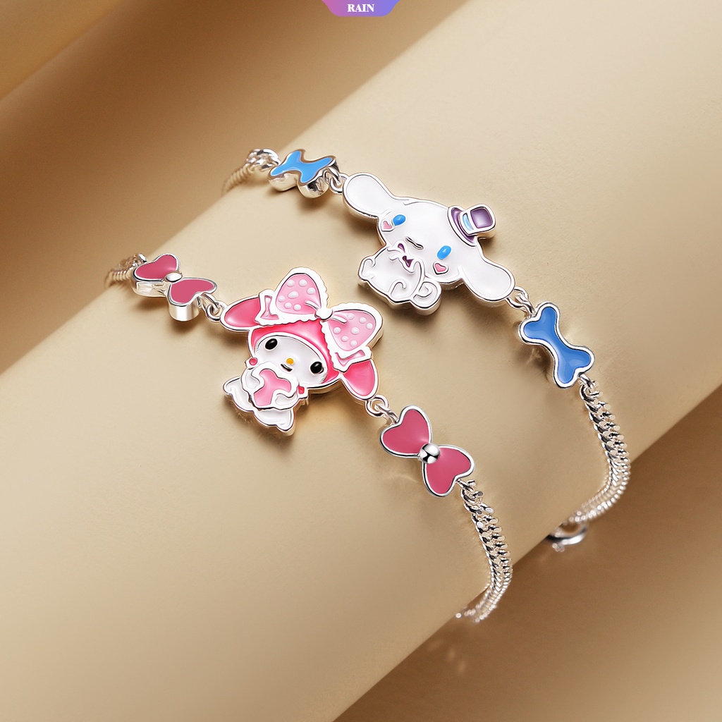 SANRIO Vòng Đeo Tay Họa Tiết Hoạt Hình Dễ Thương Bắt Mắt Sành Điệu