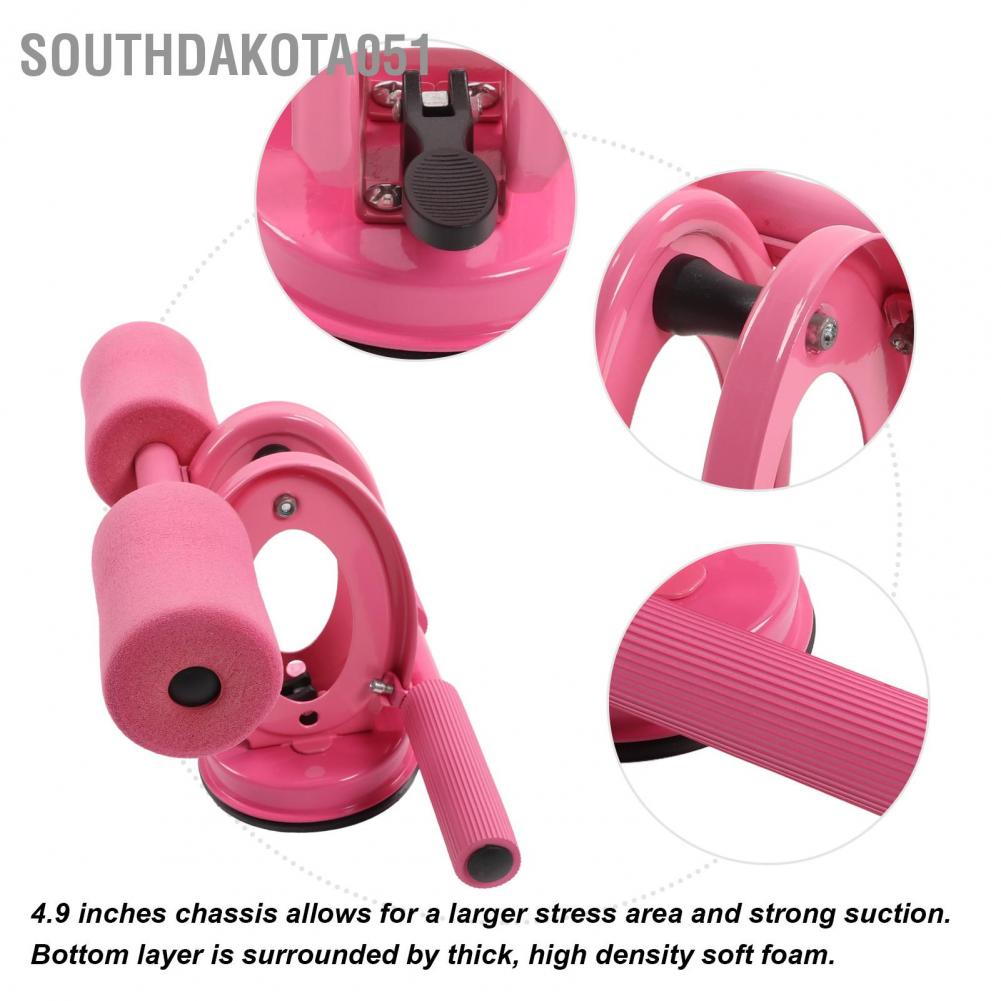 Southdakota051 Adjustable Sit Up Aid Strong Suction Capacity Exercise Equipment for Household