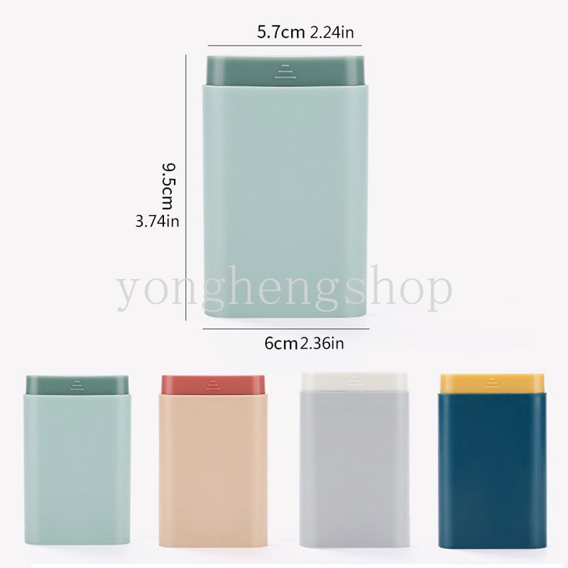 Hộp Đựng Thuốc 7 Ngày Phong Cách Bắc Âu Di Động Tiện Lợi Khi Đi Du Lịch