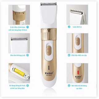 Tông Đơ Cắt Tóc Pin Sạc Keime KM-9020