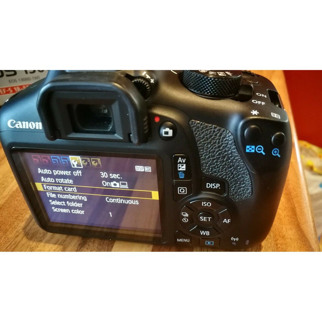 Hình ảnh Máy ảnh Canon 1300d + lens 18-55mm - Wifi - 18.0mp - Quay Full HD - Mới 98% #5