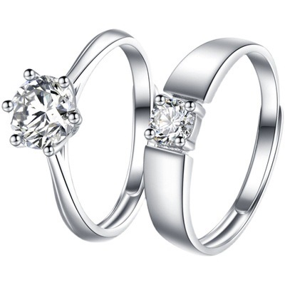 Nhẫn Đôi Phong Cách Âu Mỹ Sang Trọng
