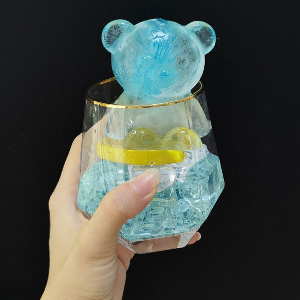 JANE Khuôn Làm Kem Hình Gấu 3D