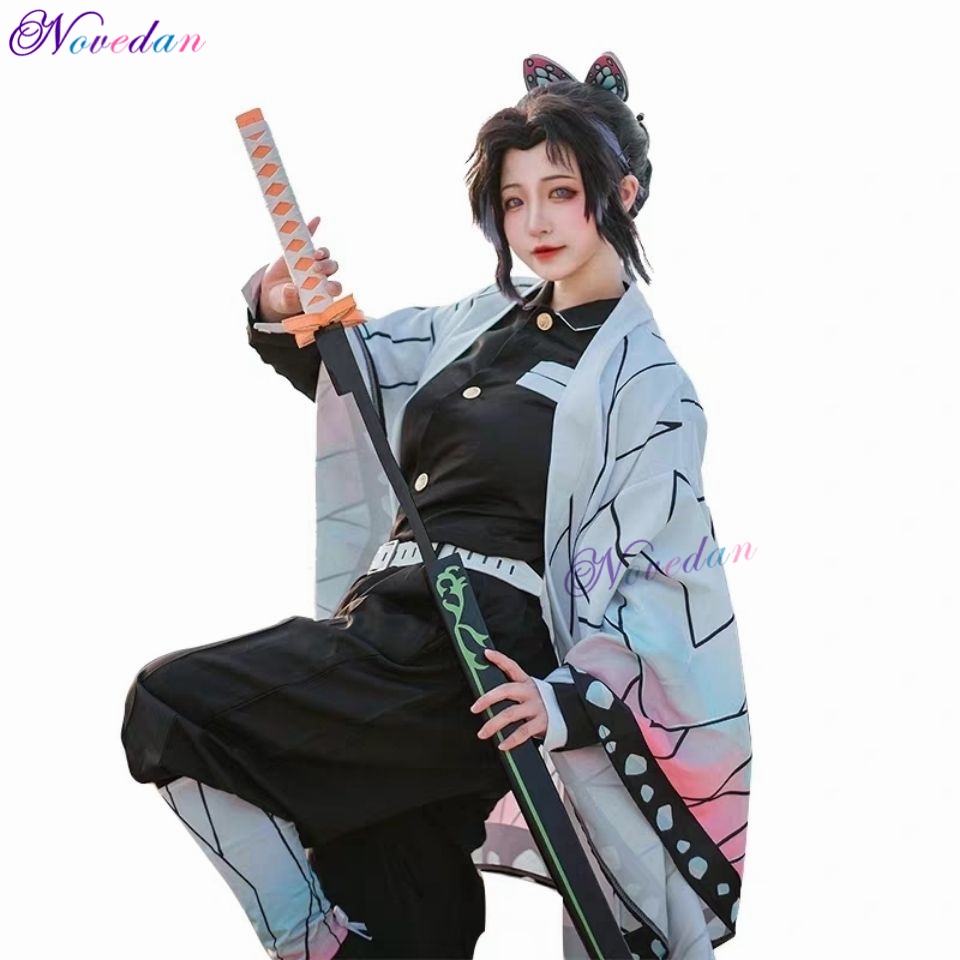Trang phục hóa nhân vật Kipetsu no Yaiba Kochou Shinobu phim hoạt hình anime Demon Slayer