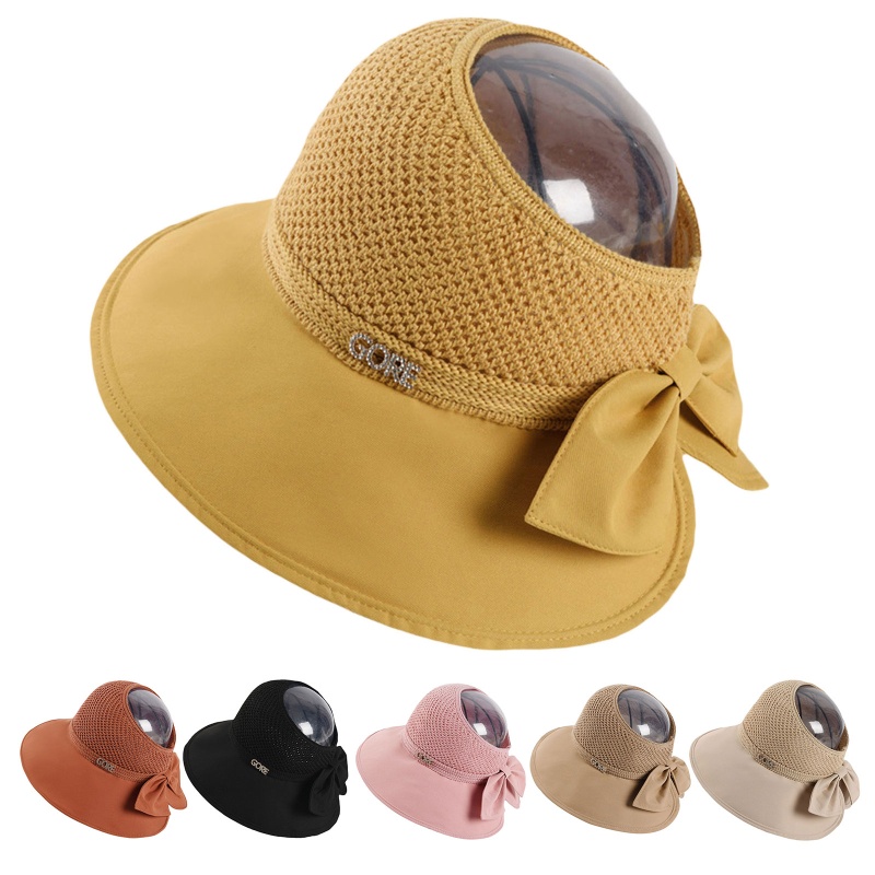 Nón Tai Bèo Vành Rộng Có Thể Gấp Gọn Thời Trang Đi Biển Mùa Hè