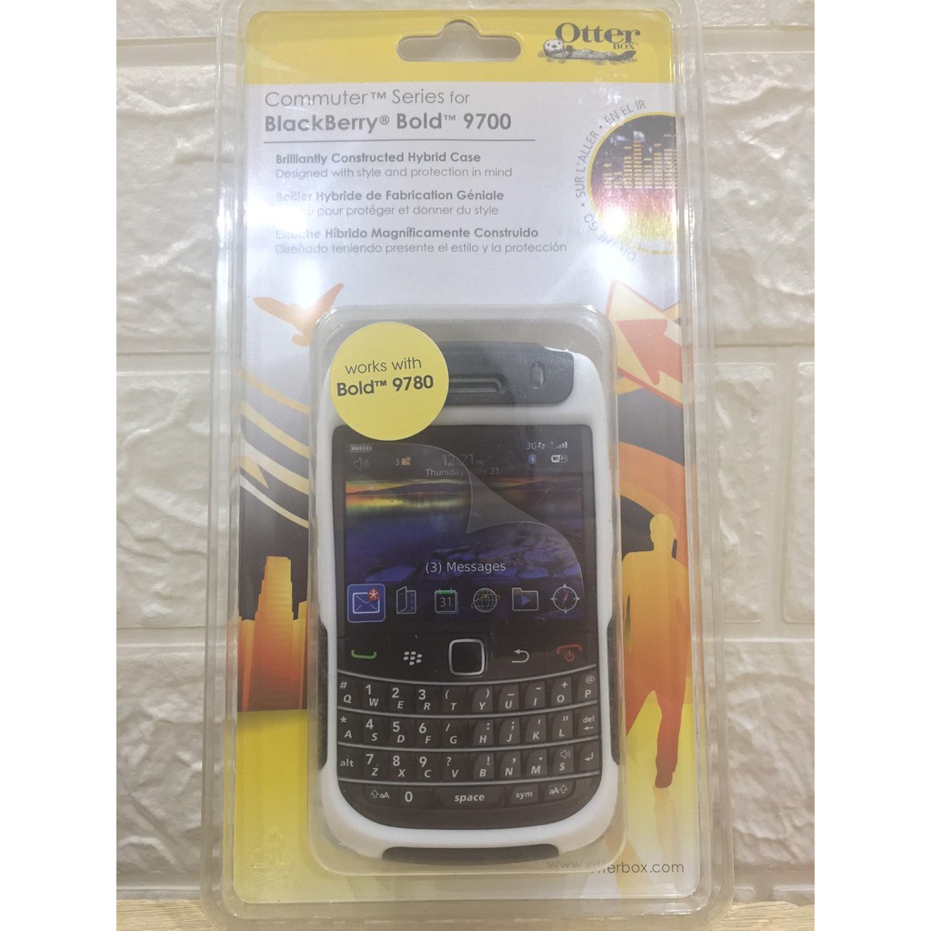 OTTERBOX COMMUTER BLACKBERRY 9700 WHITE