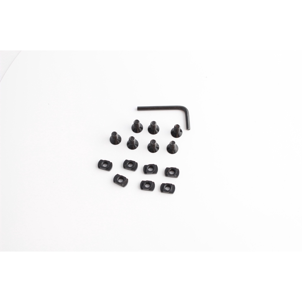 Thanh Ray Trượt 3/7/11 Kích Thước 20mm Bằng Kim Loại 2 Loại Kèm Ốc Vít Tiện Dụng