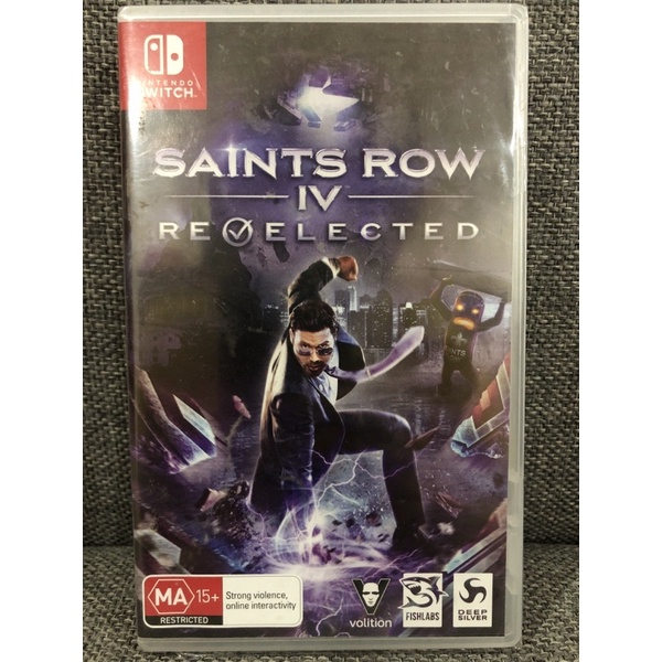 Trò chơi điện tử Saints Row 4 Reflected còn mới 2nd used và loại new seal 100% cho Nintendo Switch Saint