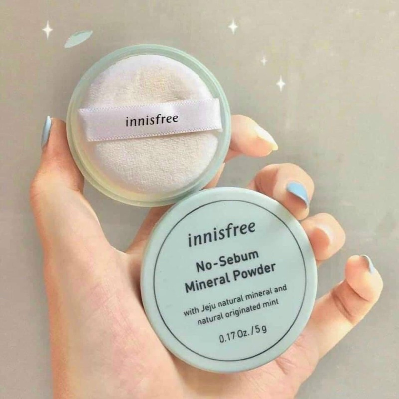 Phấn Phủ Dạng Bột Khoáng Innisfree No-Sebum Mineral Powder 5g