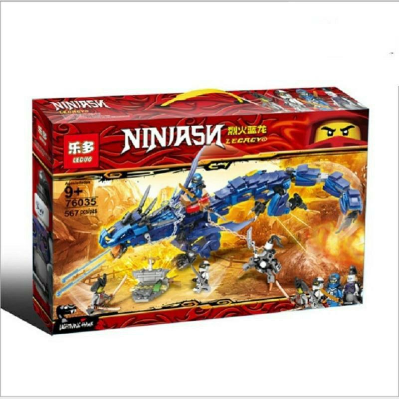 Bộ đồ chơi lắp ráp  Ninja Thunder and Gale Dragon Boy Assembly 76053