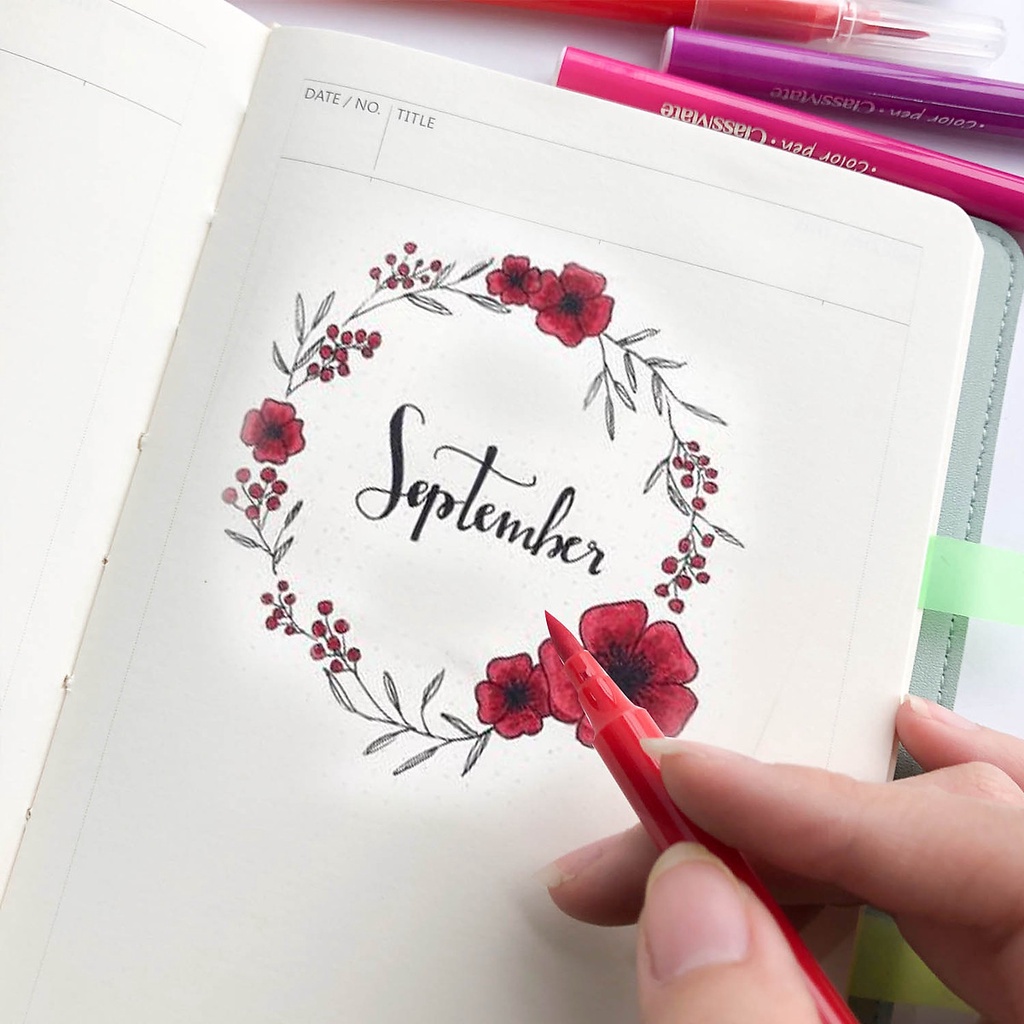 Bút lông màu Classmate 12/18/24 màu WC101 bút dạ màu vẽ tranh đẹp ANKICO