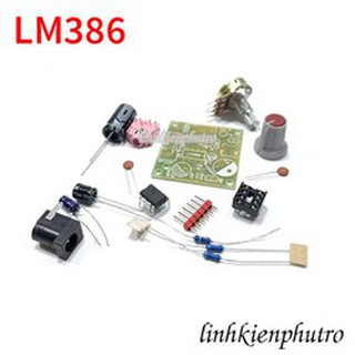 KIT DIY Tự Ráp Mạch Khuếch Đại Âm Thanh Mini LM386