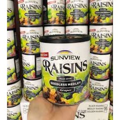 Nho Khô Mỹ Sunview Raisins 425g (Thập Cẩm) - DATE 03.2023