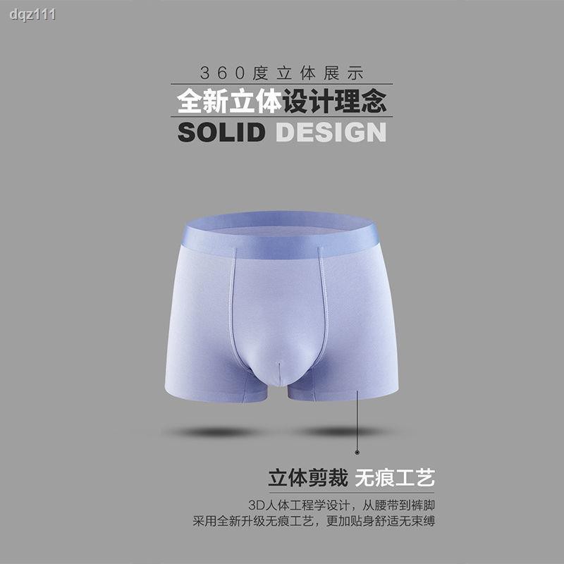 Quần Lót Boxer Chất Liệu Cotton Dáng Ôm Dành Cho Nam Giới 2021