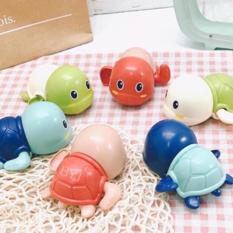 RÙA BƠI VẶN CÓT, ĐỒ CHƠI NHÀ TẮM ĐÁNG YÊU CHO BÉ