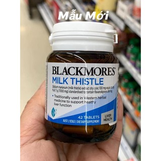 Viên uống hỗ trợ chức năng gan Blackmores Milk Thistle, 42 viên, mới