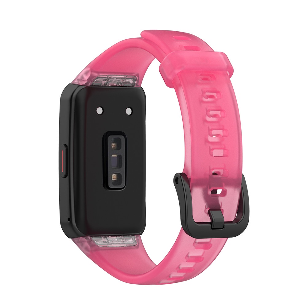 Silicone Dây Đeo Silicon Trong Suốt Cho Đồng Hồ Huawei Band 6 7 / Honor Band 6