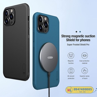 Ốp lưng iPhone 13 Pro Nillkin Super Frosted Shield Pro