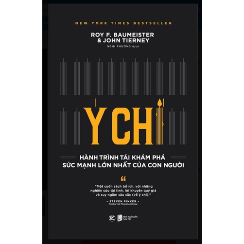 Sách Ý chí - Hành trình tái khám phá sức mạnh lớn nhất của con người