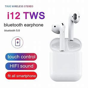 Tai nghe bluetooth i12 TWS 5.0 cảm ứng vân tay âm thanh chuẩn, bảo hành 6
