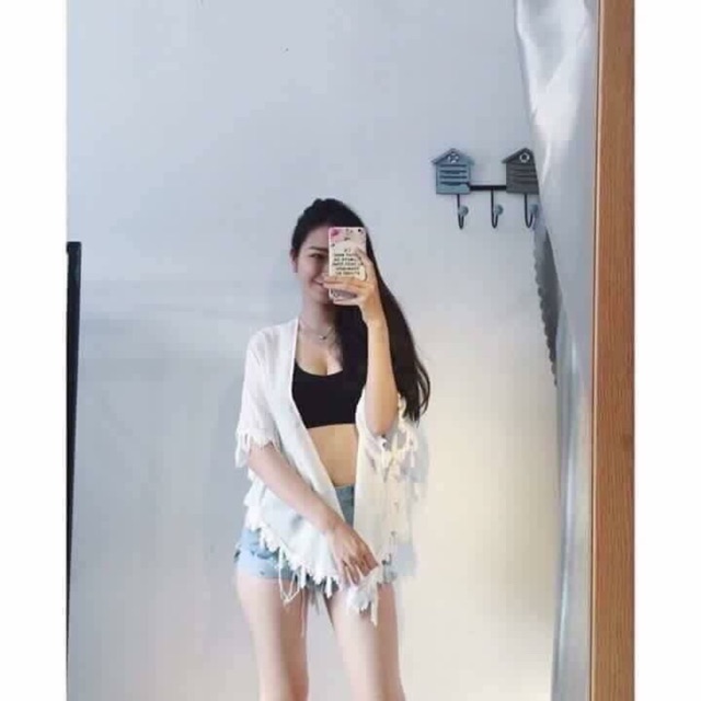 Kimono khoác ngoài bikini
