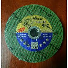 1 viên đá cắt sắt 1 tấc Tiger màu xanh