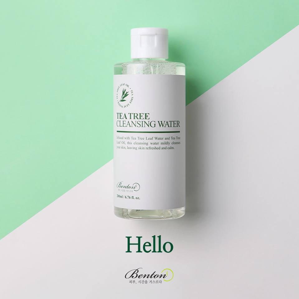 Nước Tẩy Trang Benton Tea Tree Cleansing Water