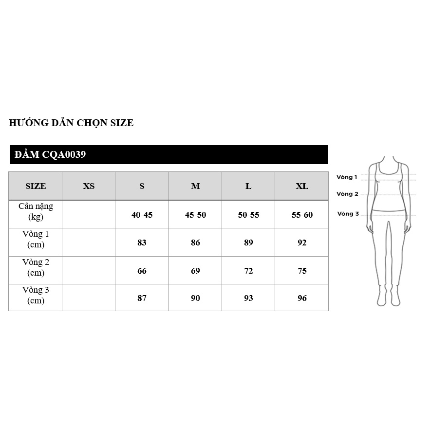 Đầm Công Sở Midi Tay Ngắn Họa Tiết Chấm Bi Cao Cấp Thương Hiệu CQA Boutique CQA0039