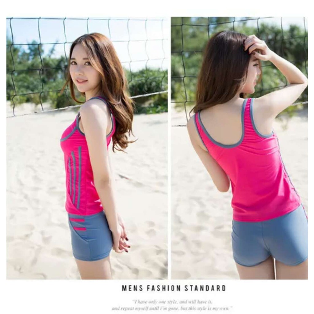 Đồ bơi nữ kín đáo phong cách trẻ trung - hồng | BigBuy360 - bigbuy360.vn