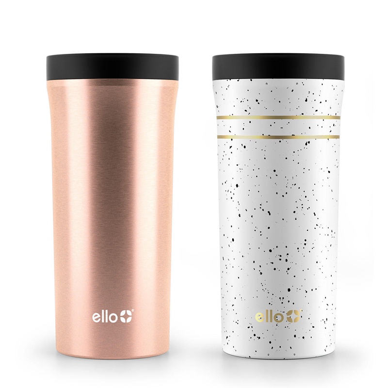 Set ly giữ nhiệt Ello Vacuum Insulated Travel Mugs, 2 x 414ml