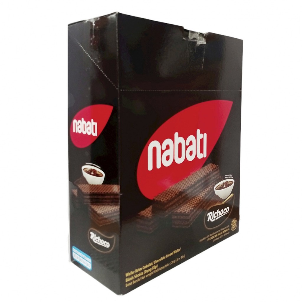 Bánh xốp  Nabati Chocolate hộp 320g