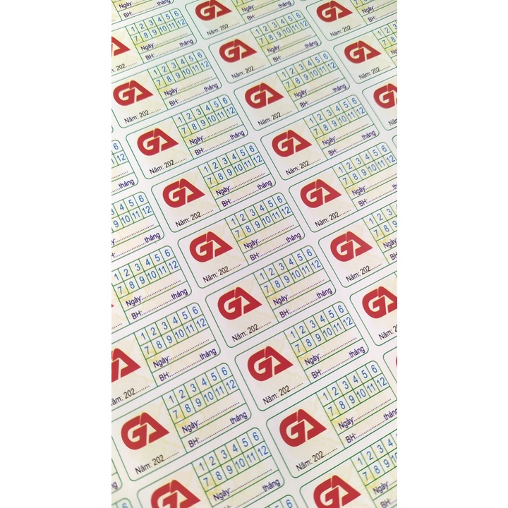 1000 TEM VỠ BẢO HÀNH, TEM VỠ NIÊM PHONG HÀNG HÓA, THIẾT KẾ THEO YÊU CẦU