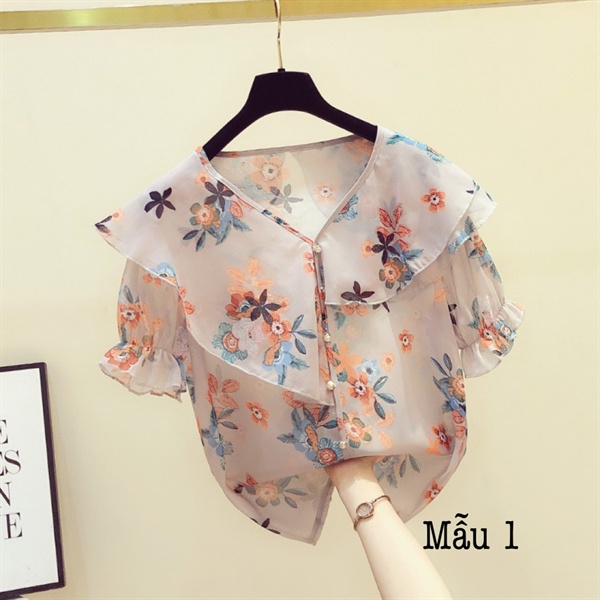 Aó sơ mi nữ hè thời trang 0603SM
