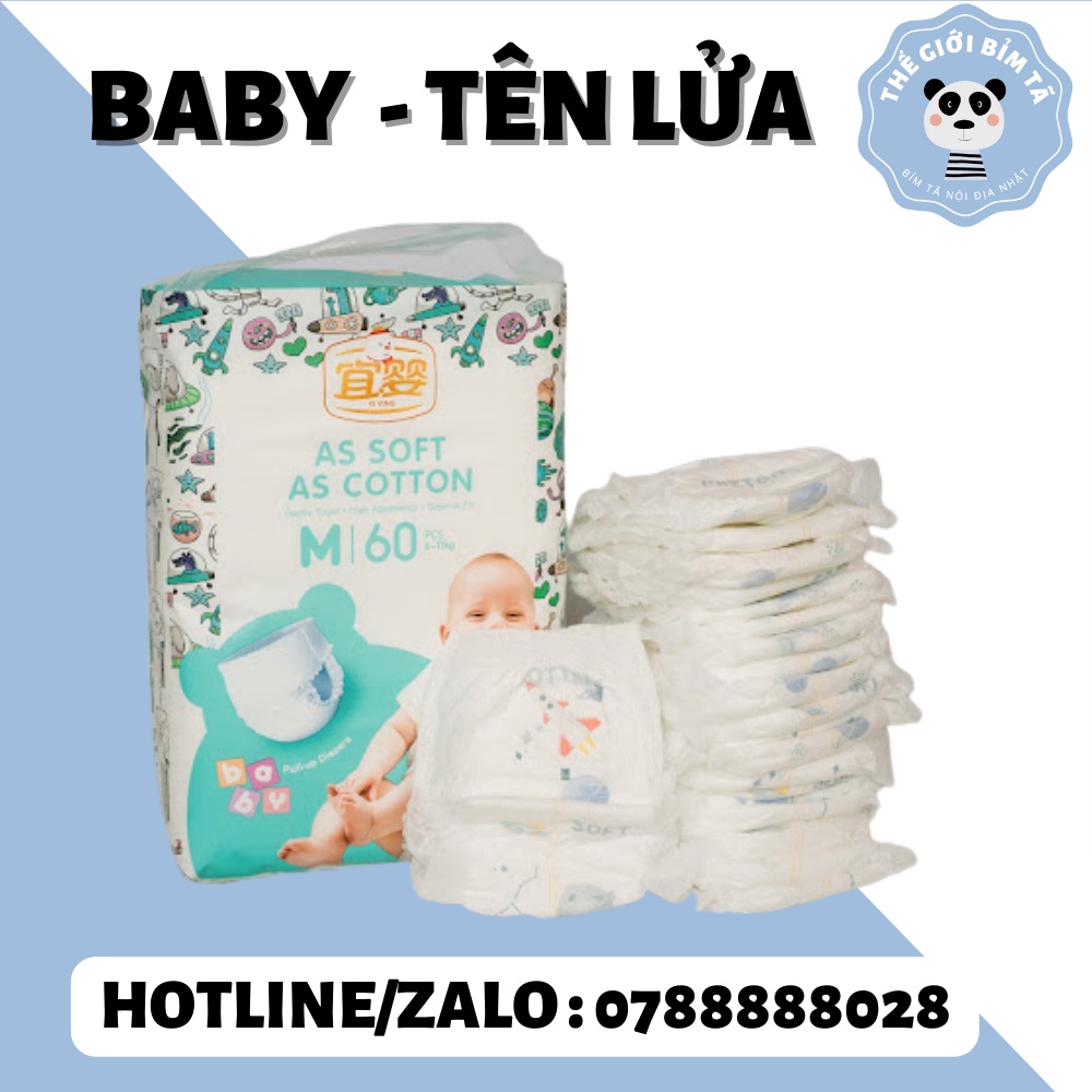 Bỉm/Tã Dán Quần Nội Địa Trung Đủ Size NB26/S72/M60/L52/XL44/XXL40/XXXL36