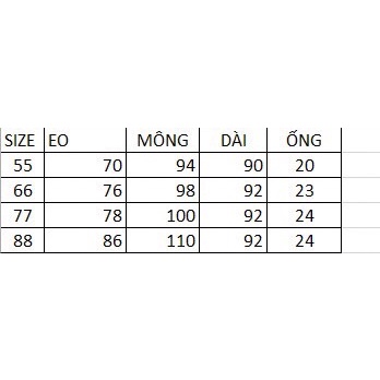 Quần Tây PEPLUMJ Ống Suông Đã Hủy Nhãn Chính - 3539