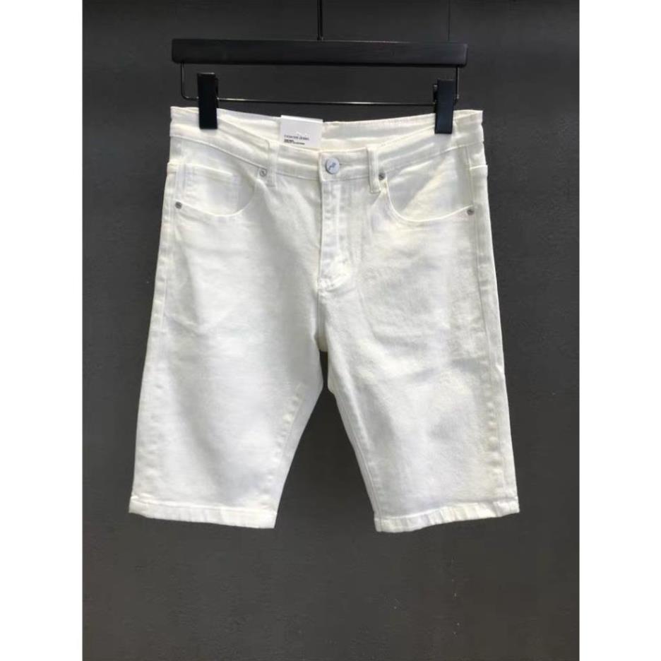 Quần Short Jean Nam Đẹp Chất Bò Co Giãn Cao Cấp, Quần Ngố rách Mẫu Mới Phong Cách Hàn Quốc Q225 ! ! !