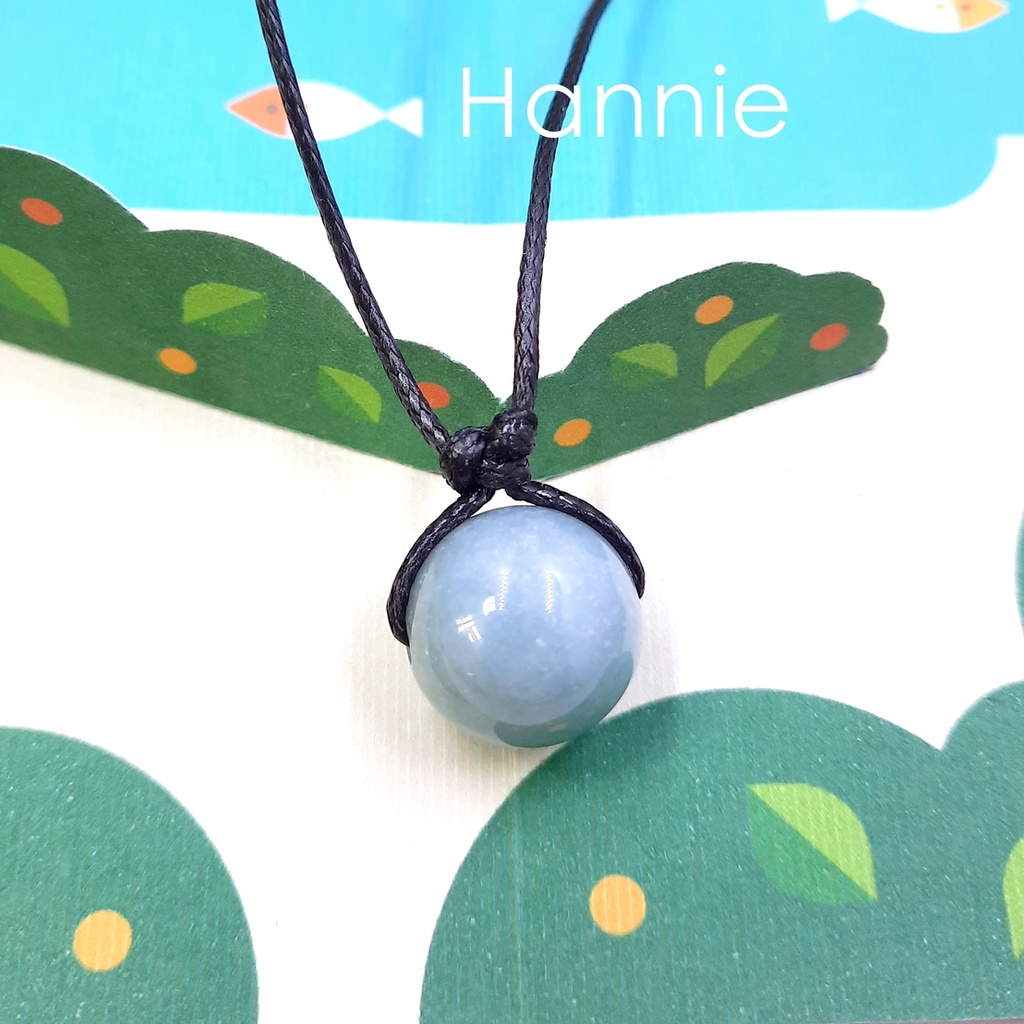 Vòng cổ hạt đá freesize phong cách thời trang - Dây chuyền nam nữ đơn giản handmade