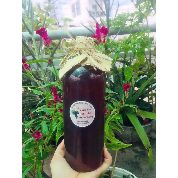 R.ụ nho & Mật nho Phan Rang nguyên chất 500ml/ 1000ml