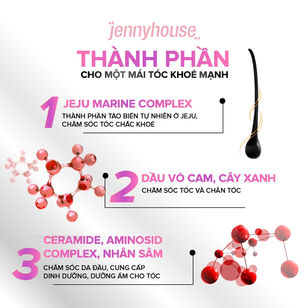 Tinh Chất Dưỡng Tóc JENNY HOUSE Hydro Keratin Repair Ampoule 100ml Phục Hồi Tóc Hư Tổn